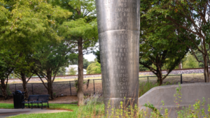 Memorial to Bad Königshofen Sister City to Arlington TX