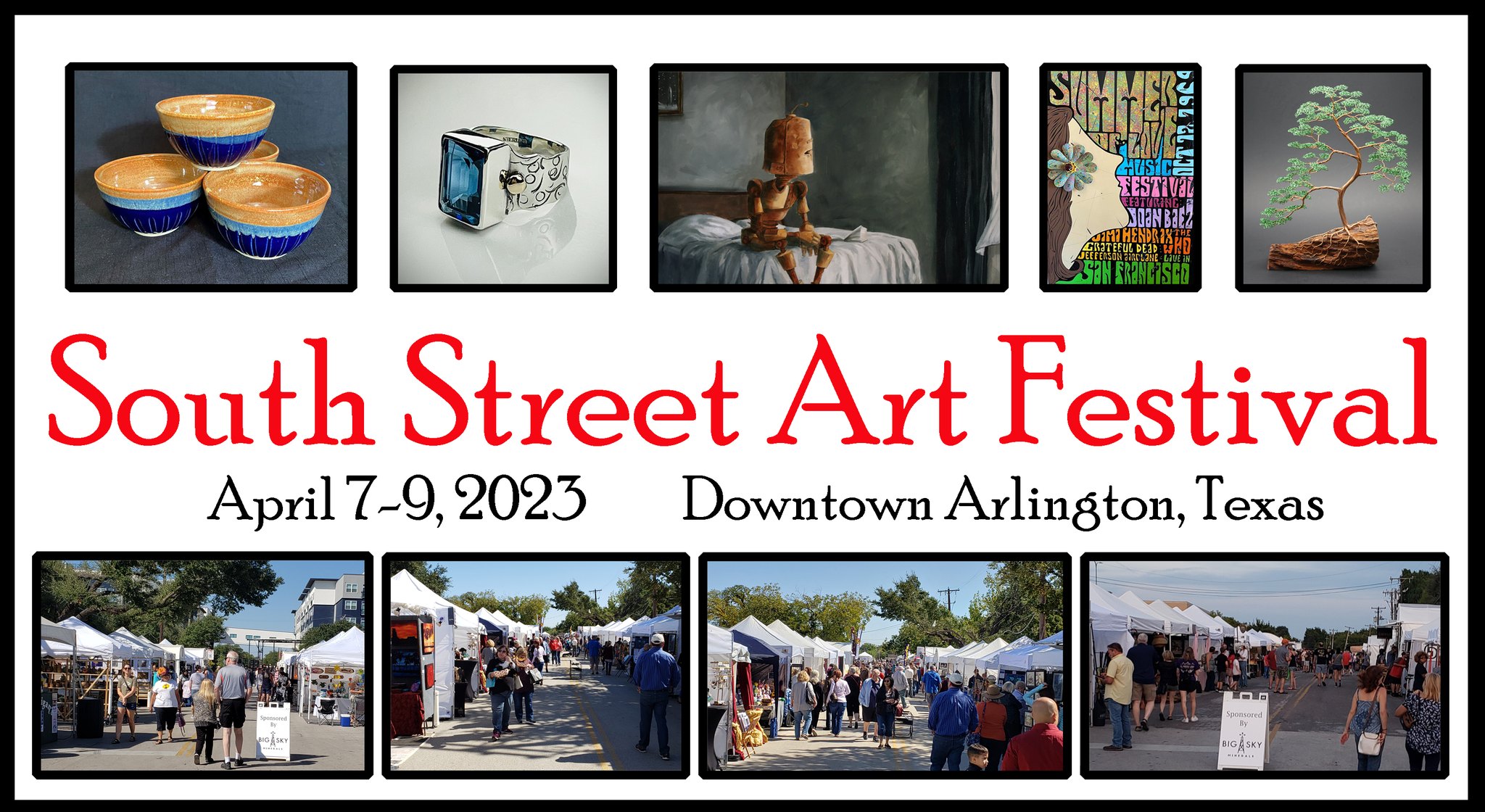 AMA ART HOP South Street Art Festival Arlington Museum of Art