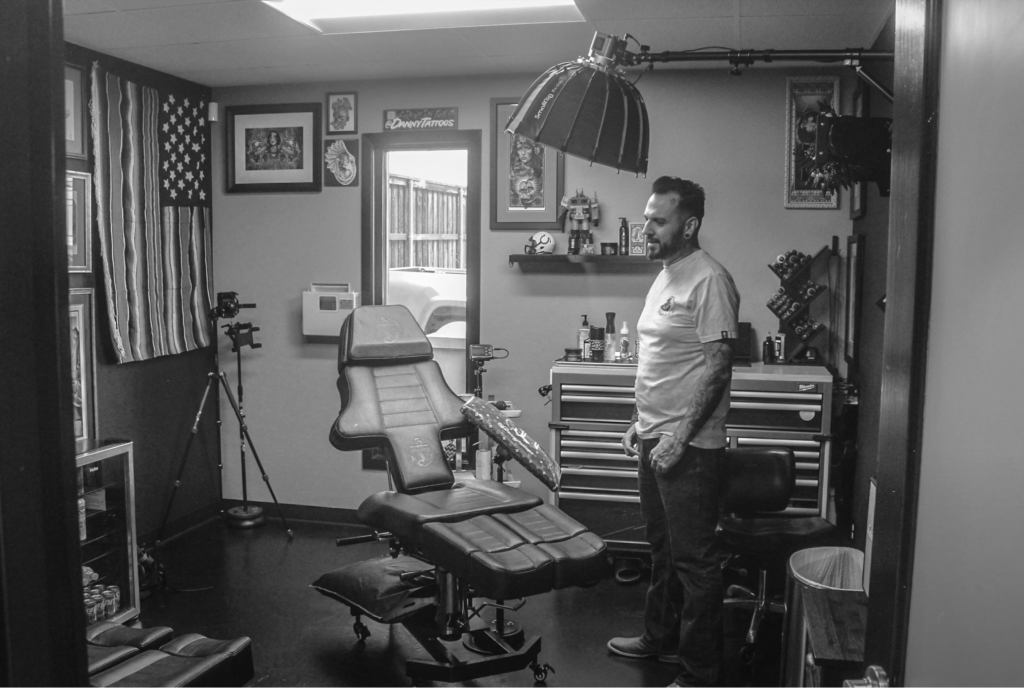 Tattoo artist CreateCollab