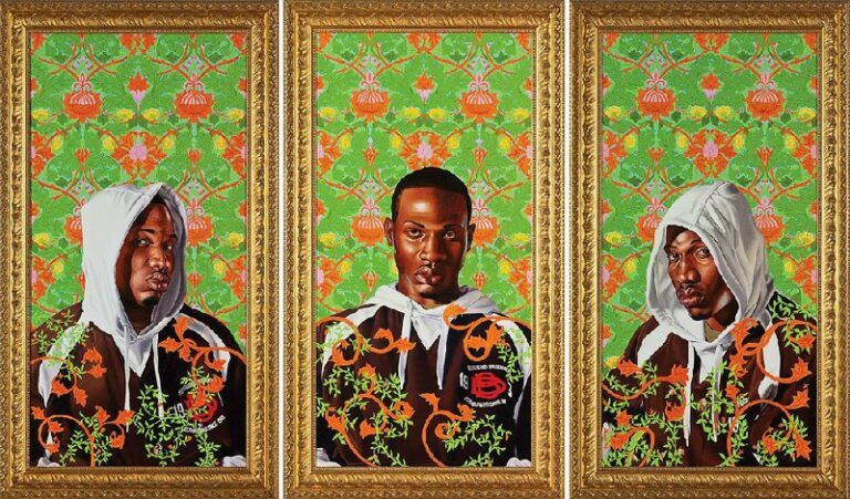 Triple Portrait of Charles I by Kehinde Wiley 30 Americans